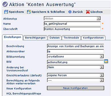 aktion kontenauswertung